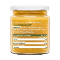 Smileat Boião Legumes com Quinoa Biológico +6M 230g