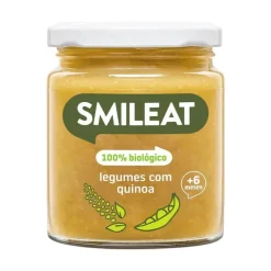 Smileat Boião Legumes com Quinoa Biológico +6M 230g