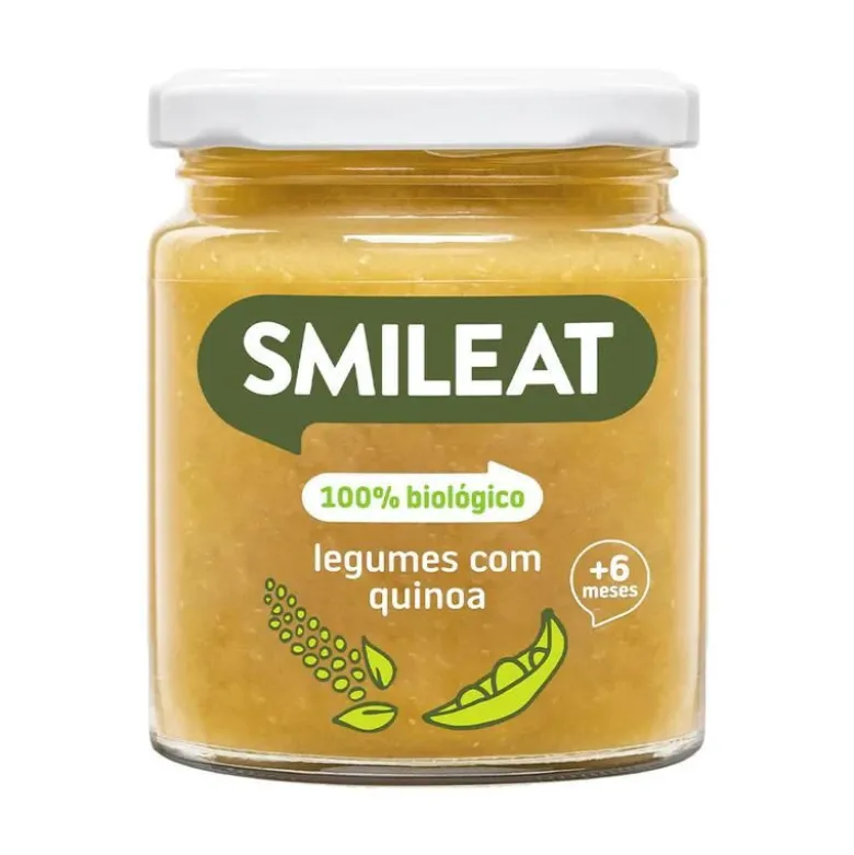 Smileat Boião Legumes com Quinoa Biológico +6M 230g
