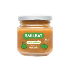 Smileat Boião Pera e Maçã +6M 130g
