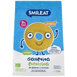 Smileat Bolachas Bio de Espelta e Fruta +10M 220g