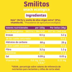 Smileat Smilitos de Milho +8M 38g