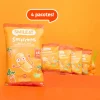 Smileat Smilitos +8Meses Milho Aveia Cenoura 4x12g | Snack Bebé