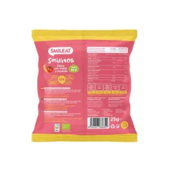Smileat Smilitos Morango e Banana Biológico +8M 25g