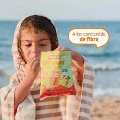 Smileat Smilondas Snack Milho com Lentilhas e Cenoura Biológico +15M 25g