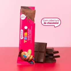 Smileat Triboo Bolacha Wafer Cobertura Chocolate Biológico 40gr.