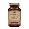 Solgar Vitamina D3 4000 UI 100ug 60 Cápsulas | Contribui para melhorar o sistema imunitário