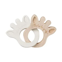 Sophie La Girafe Anel de Dentição Silicone e Madeira
