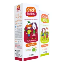 Stop Piolhos Cuidado Total Kit Completo | Loção Tratamento + Spray Repelente | Elimina e Previne Piolhos | A partir 6 Meses