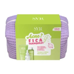 SVR Sebiaclear StopAcne Gel + Micro-Peel + Ampola Edição Limitada | Pack pele Acneica e com Borbulhas