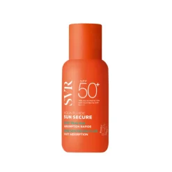 SVR Sun Secure Protetor Solar Rosto Aqua Fluide SPF50+ 50ml | Textura Invisível e Resistente