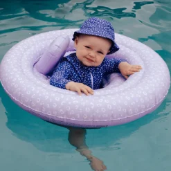 Swim Essentials Boia Bebé Leopard Lilás 0-1 Anos | 69cm 4 Câmaras