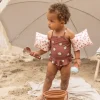 Swim Essentials Braçadeiras Leopard Old Pink 2-6 Anos | Até 30kg CE