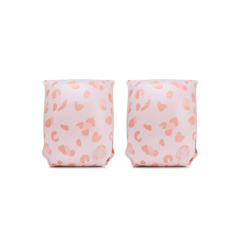Swim Essentials Braçadeiras Leopard Old Pink 0-2 Anos | Até 15kg CE