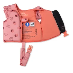 Swim Essentials Colete Aprendizagem Natação Strawberry Fields 1-2 Anos | 11-15kg CE
