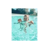 Swim Essentials Flutuador Animal Bands Verde/Rosa 2-6 Anos | 15-30kg