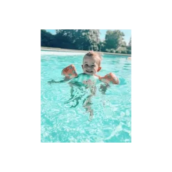 Swim Essentials Flutuador Animal Bands Verde/Rosa 2-6 Anos | 15-30kg
