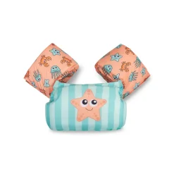 Swim Essentials Flutuador Animal Bands Verde/Rosa 2-6 Anos | 15-30kg