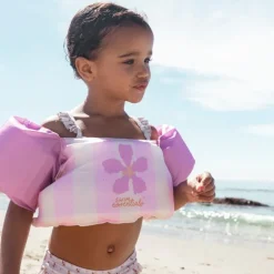 Swim Essentials Flutuador Pink Flower Market 2-6 Anos| 15-30kg