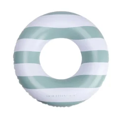 Swim Essentials Swim Ring Boia Green White Stripes 90cm +6A