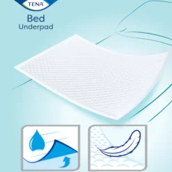 TENA Bed Plus 40 Resguardos Proteção Cama para Incontinência 60x40cm