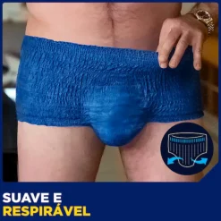 TENA Men Active Fit Cuecas Plus Homem Tam. M Proteção Incontinência 9 Unidades
