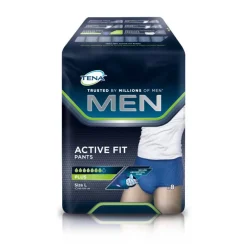 TENA Men Active Fit Cuecas Plus x8