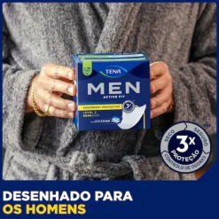 TENA Men Active Fit Nível 2 Penso Absorvente Fino Homem Perdas Médias 20 Uni.