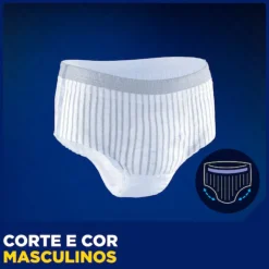 TENA Men Premium Fit Nível 4 L/XL Cuecas Incontinência Masculina 10 Unidades