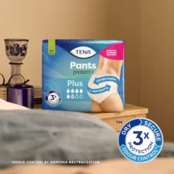 TENA Pants Plus XL Cueca Mulher Descartável Incontinência 12 Unidades