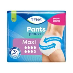 TENA Pants Protect+ Maxi L Cuecas Incontinência Feminina 10 Unid.