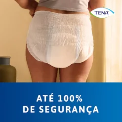 TENA Pants Protect+ Plus L Cueca Descartável Incontinência Severa Feminina 14 Unid.