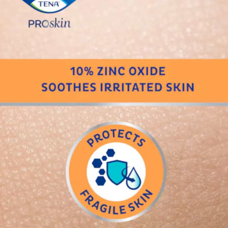 TENA ProSkin Creme de Zinco 100ml Proteção e Alívio da Pele Gretada