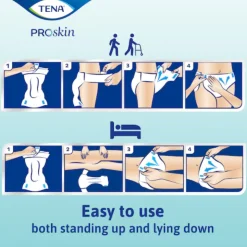 TENA ProSkin Flex Maxi XL Fraldas Incontinência Grave com Cinto Elástico 21 Unid.