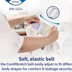 TENA ProSkin Flex Maxi XL Fraldas Incontinência Grave com Cinto Elástico 21 Unid.