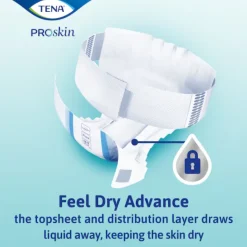 TENA ProSkin Flex Plus XL Fralda Cinto Incontinência Grave 30 Unid.