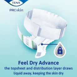 TENA ProSkin Flex Super S Fralda Cinto Incontinência Grave 30 Unidades
