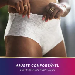 TENA Silhouette Blanc Cueca Cintura Baixa Mulher Normal Tam. M 12 Unid.