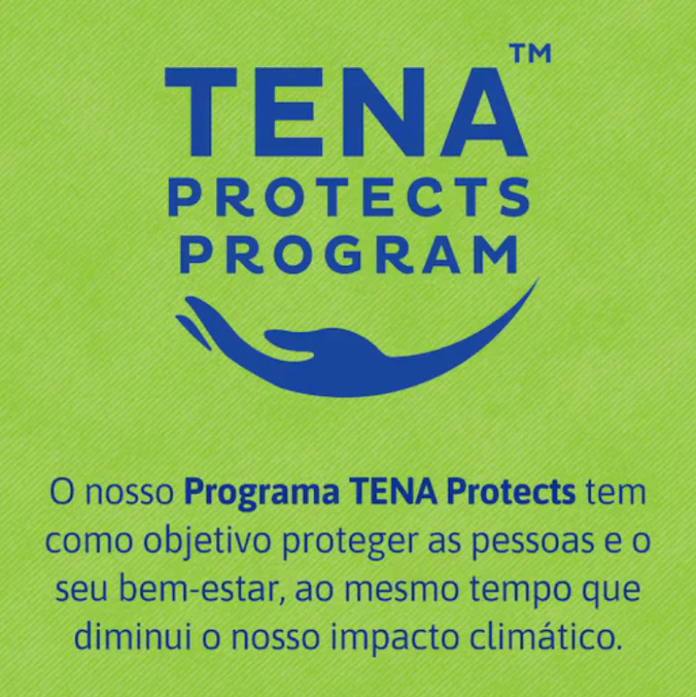 TENA Silhouette Creme Plus L Cueca Feminina Cintura Alta para Incontinência 8 Unidades
