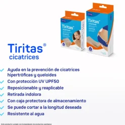 Tiritas Penso Cicatrices 5x7,2cm | Suaviza Cicatrizes com FPS 50+