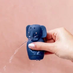 Trixie Brinquedos Banho Silicone Mrs. Elephant & Mr. Crocodile 6m+ | Abrem para Limpeza