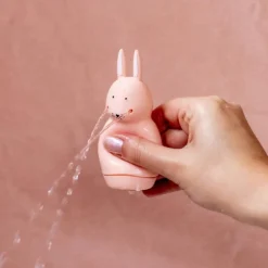 Trixie Brinquedos Banho Silicone Mrs. Rabbit & Mr. Fox 6m+ | Abrem para Limpeza