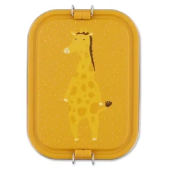 Trixie Lancheira Metálica Grande Mr. Giraffe | Inox + Fecho Silicone | +3A