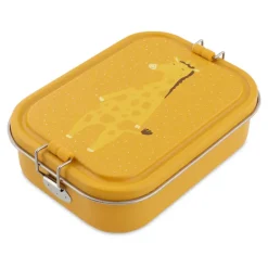 Trixie Lancheira Metálica Grande Mr. Giraffe | Inox + Fecho Silicone | +3A