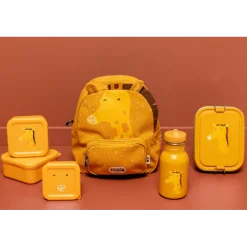 Trixie Lancheira Metálica Pequena Mr. Giraffe | Inox + Fecho Silicone | +3A
