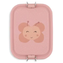 Trixie Lancheira Metálica Pequena Mrs. Butterfly | Inox + Fecho Silicone | +3A