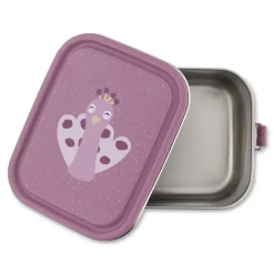 Trixie Lancheira Metálica Pequena Mrs. Peacock | Inox + Fecho Silicone | +3A