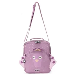 Trixie Lancheira Térmica c/ Alça Mrs. Peacock | Bolso + Etiqueta Nome | +3A