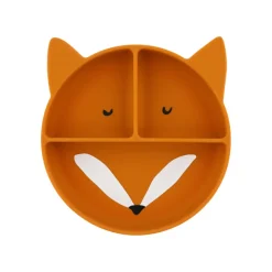 Trixie Prato Divisório com Ventosa Mr. Fox +4 Meses | Silicone 100%