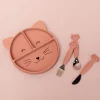 Trixie Prato Divisório com Ventosa Mrs. Cat +4 Meses | Antiderrapante